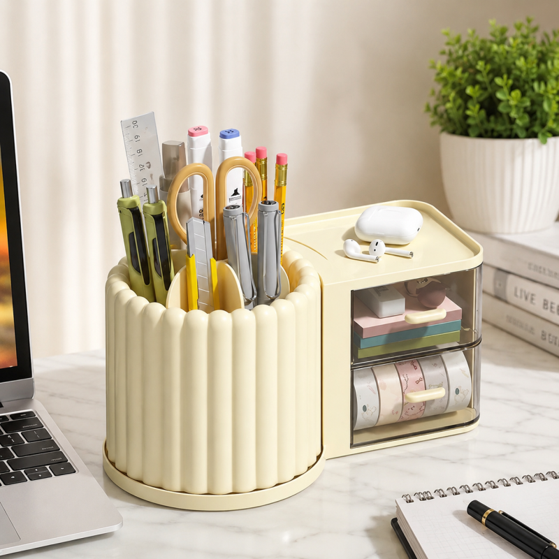 Rotating Desk Organizer