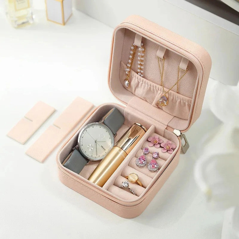 LuxeVault™ Travel Jewellery Organizer