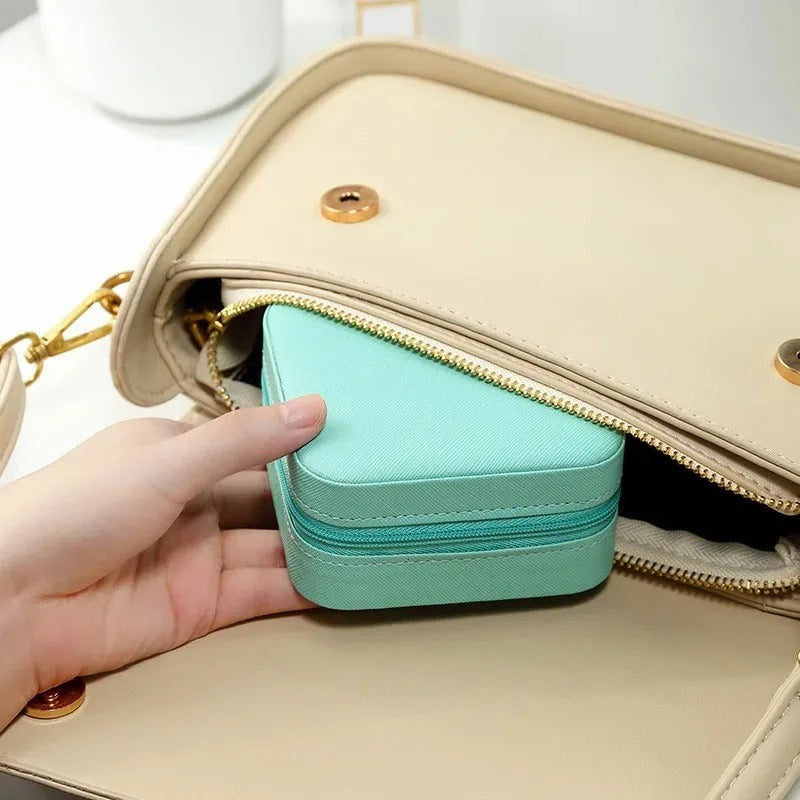 LuxeVault™ Travel Jewellery Organizer
