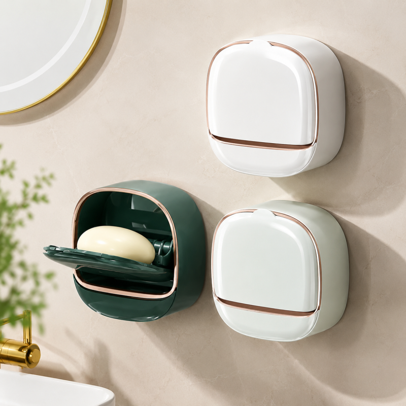 Self-adhesive Wall-Mounted Luxury Soap Dish