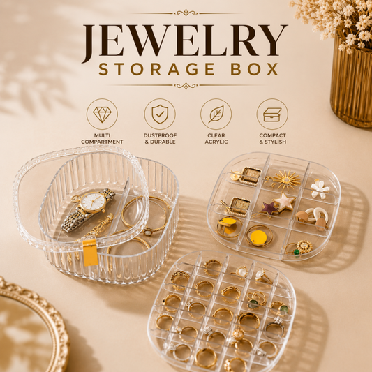 Elegant Ring Storage Box