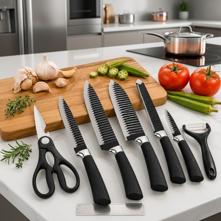 BladeMaster™ Premium 6-Piece Kitchen Knife Set