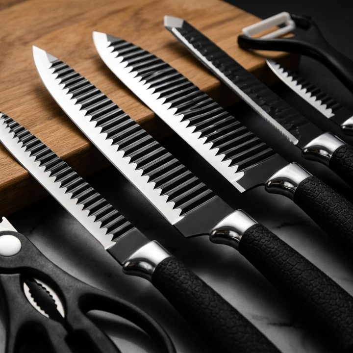 BladeMaster™ Premium 6-Piece Kitchen Knife Set