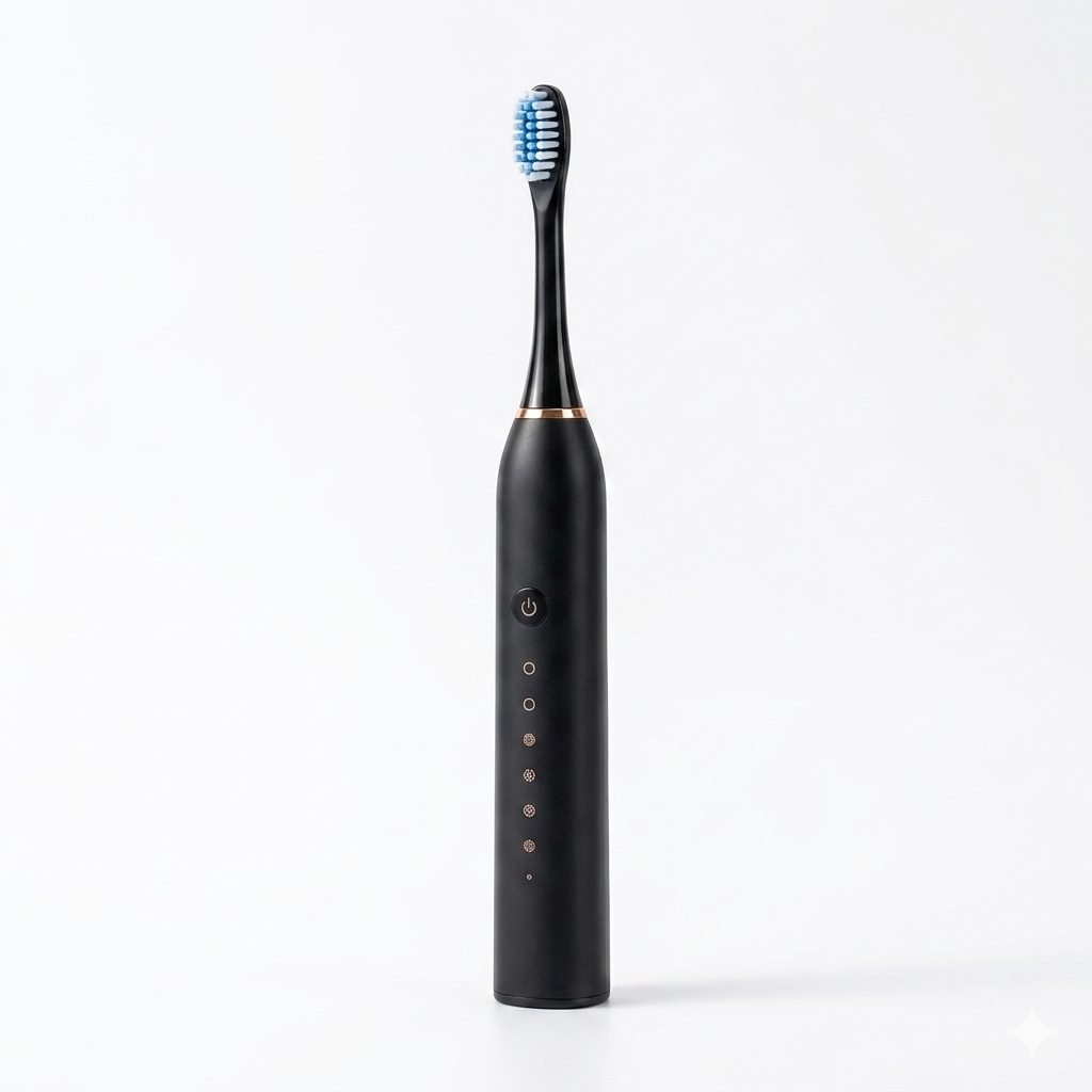 SonicSmile Pro™ Electric Toothbrush | Waterproof Rechargeable Toothbrush with 4 Brush Heads